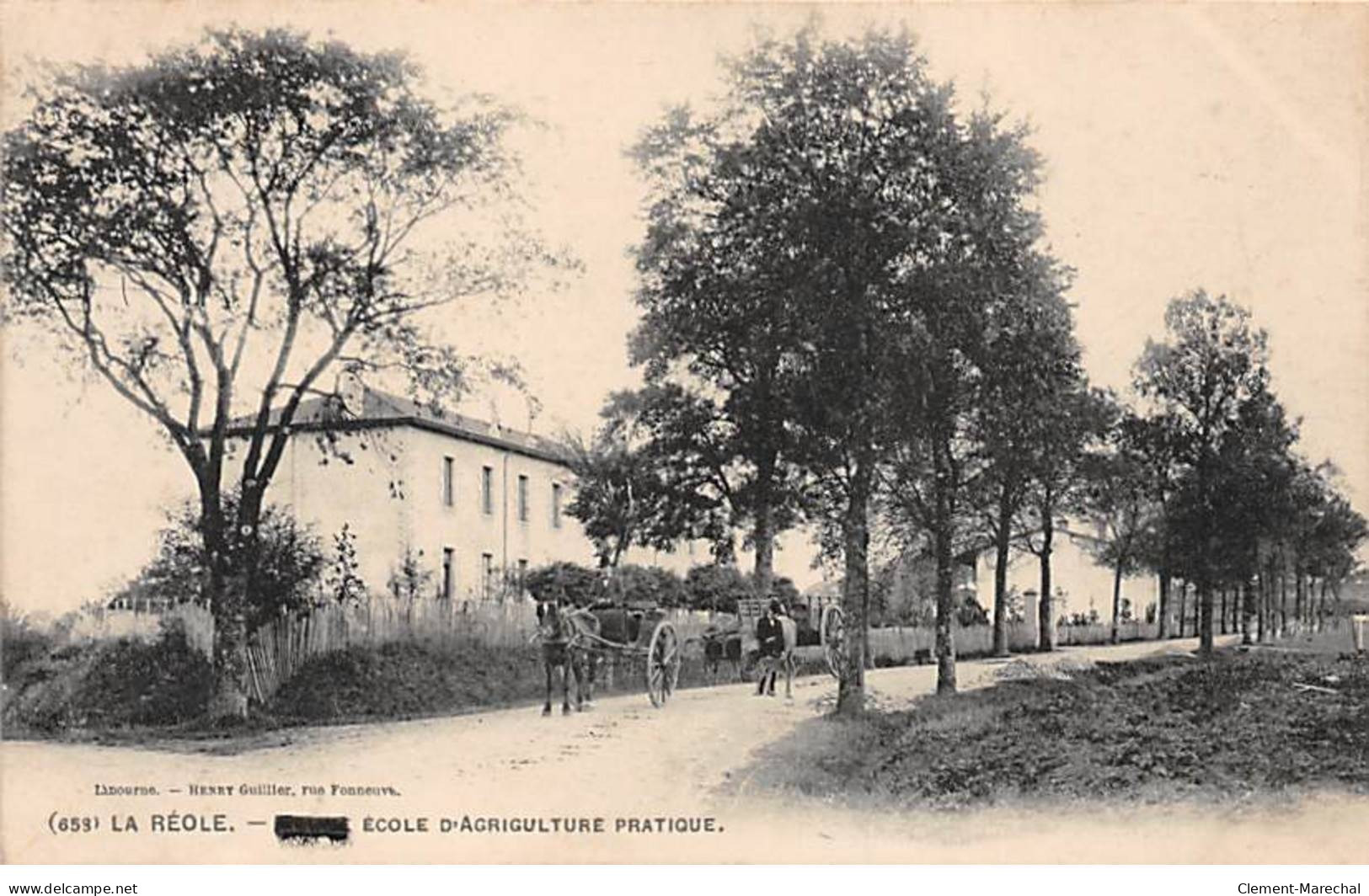 LA REOLE - Ecole D'Agriculture Pratique - Très Bon état - La Réole