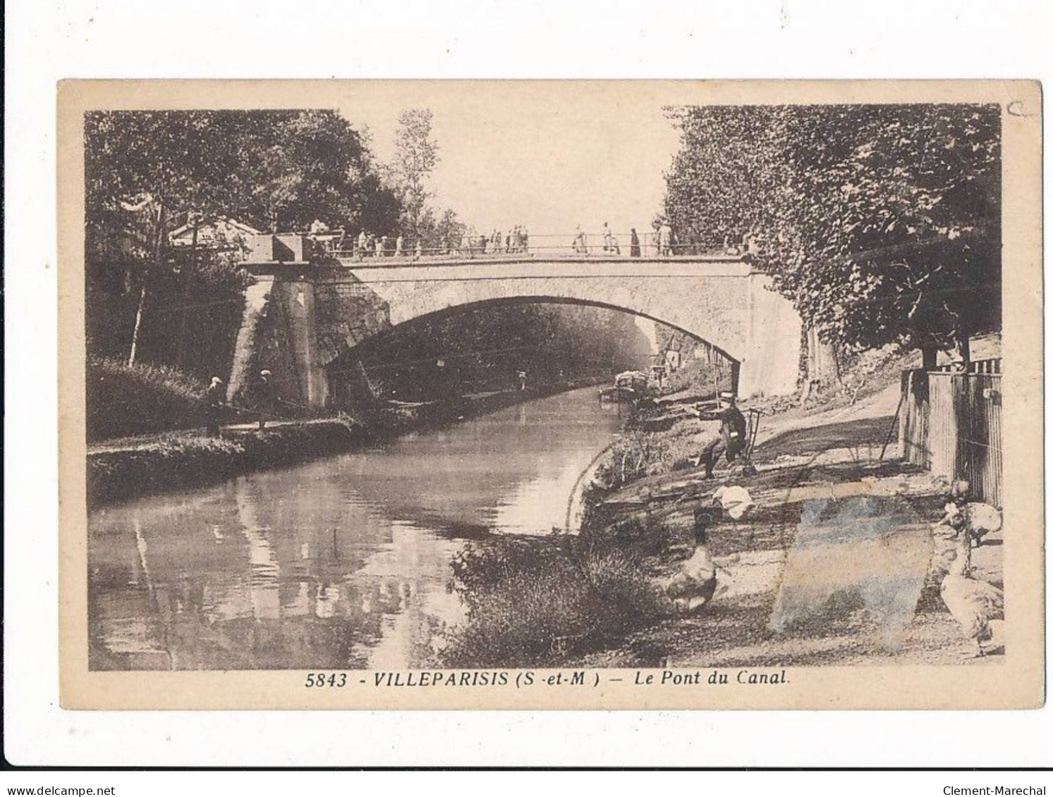 VILLEPARISIS: Le Pont Du Canal - Très Bon état - Villeparisis