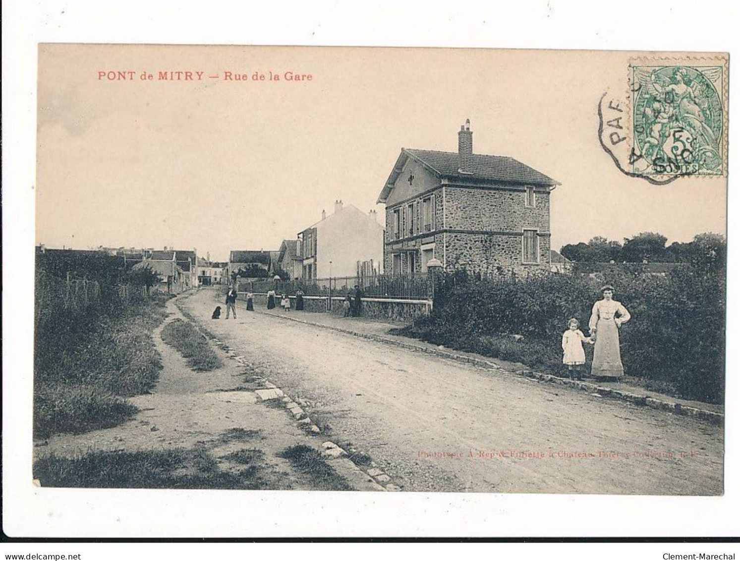 MITRY: Pont De Mitry, Rue De La Gare - Très Bon état - Mitry Mory