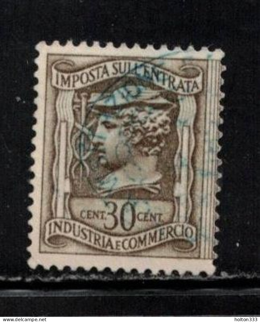 ITALY Scott # ??? Used - Revenue Stamp - Fiscale Zegels