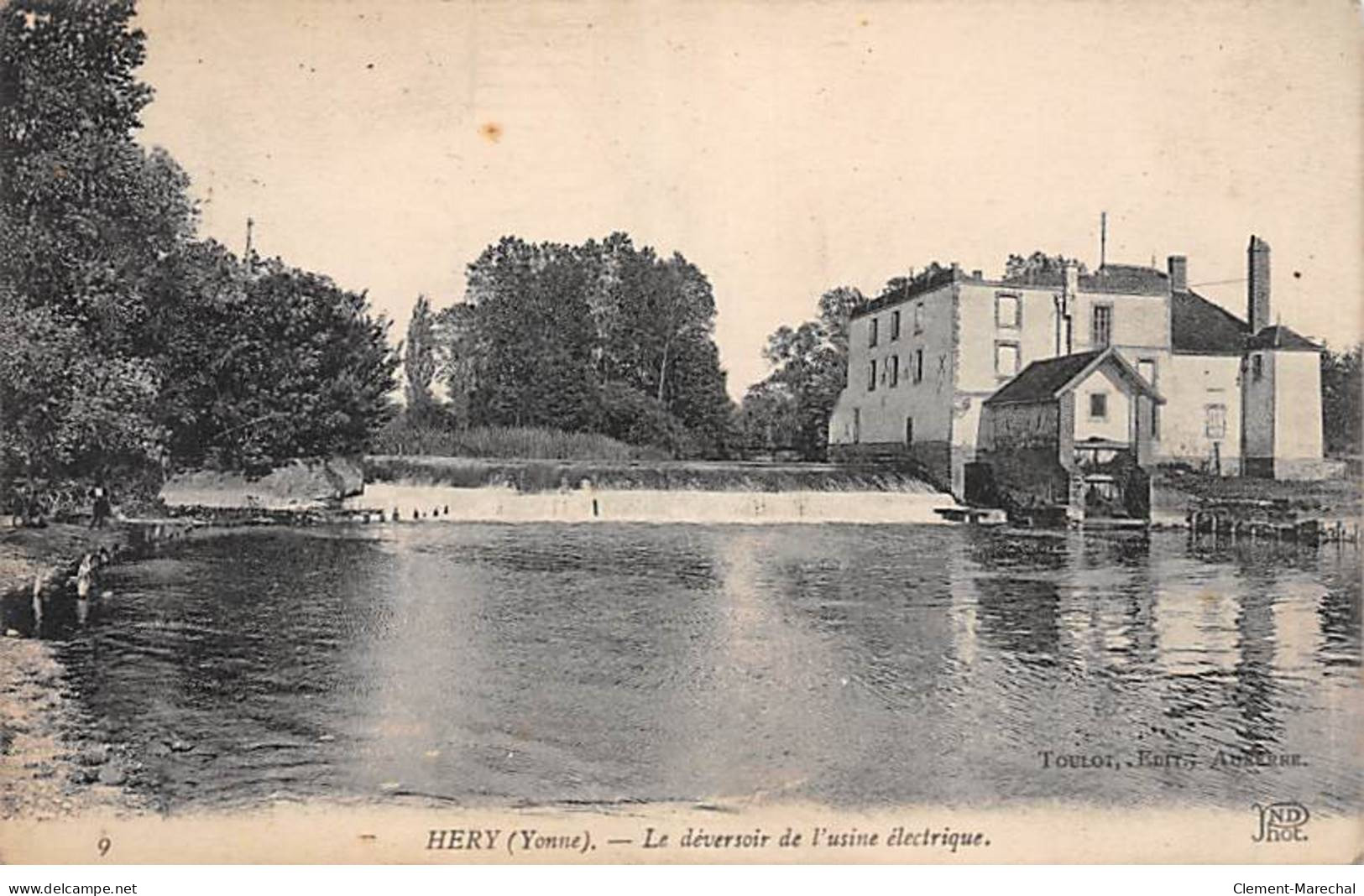 HERY - Le Déversoir De L'Usine électrique - Très Bon état - Hery