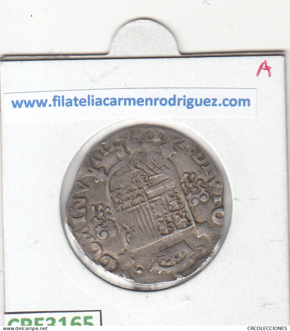 CRE3165 MONEDA ESPAÑA FELIPE II 1/5 ESCUDO VER DESCRIPCION EN FOTO  - Sonstige & Ohne Zuordnung