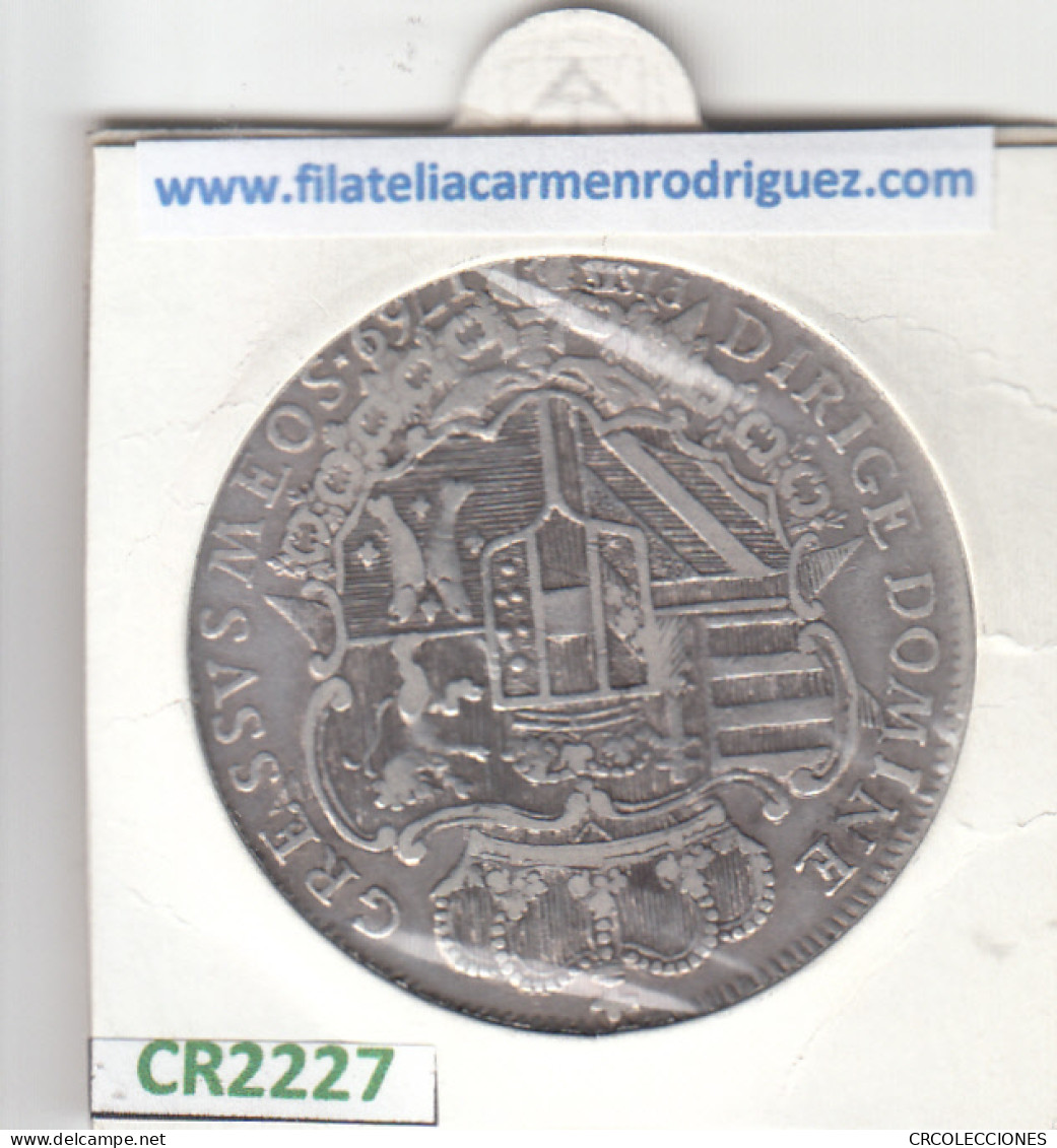 CR2227 MONEDA ITALIA 1 FRANCESCONE PEDRO LEOPOLDO 1769 PLATA MBC - Autres – Europe