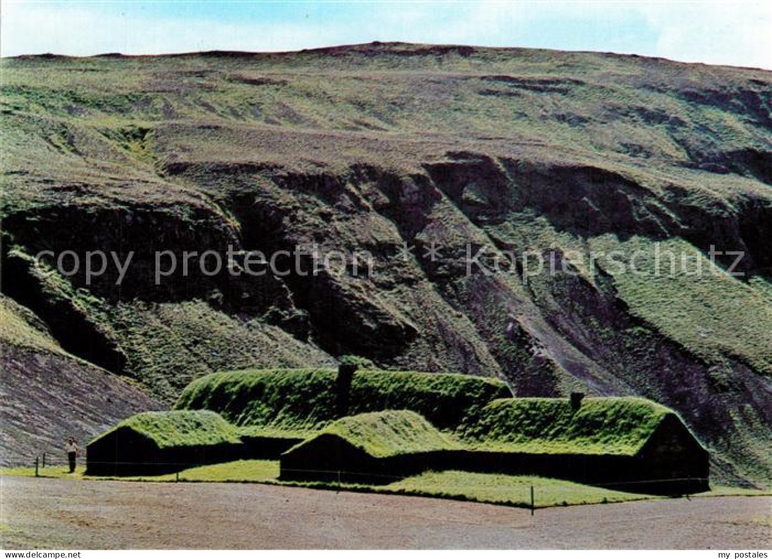 73479158 Thjorsardalur Island Farm Landschaftspanorama  - Iceland