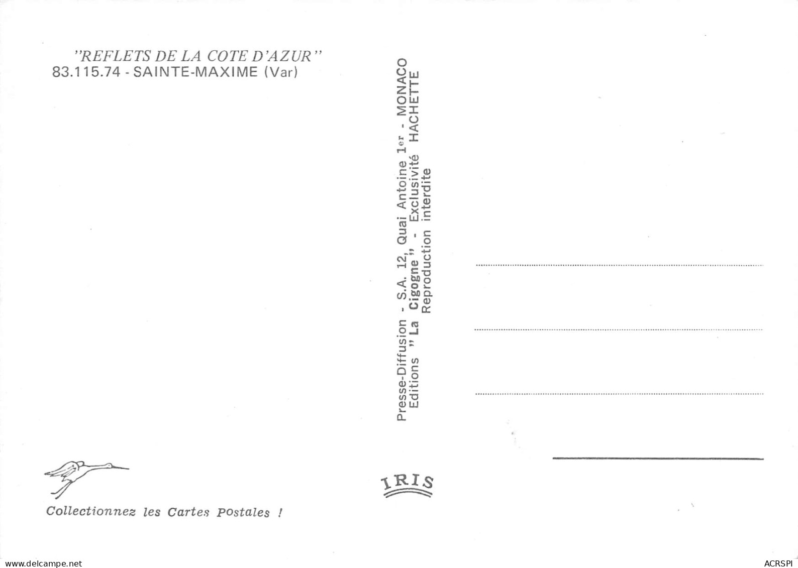 SAINTE-MAXIME   Trois Vues     3 (scan Recto Verso)MH2985 - Sainte-Maxime