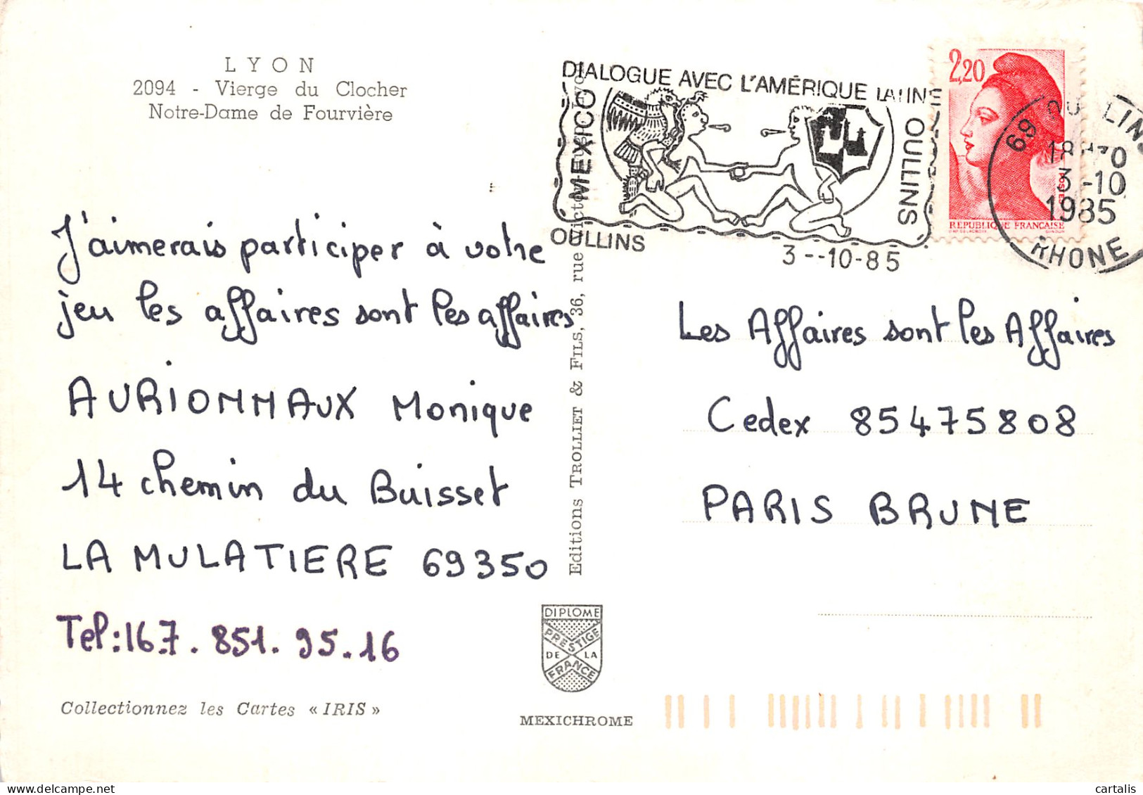 69-LYON-N°C4100-B/0107 - Lyon 1