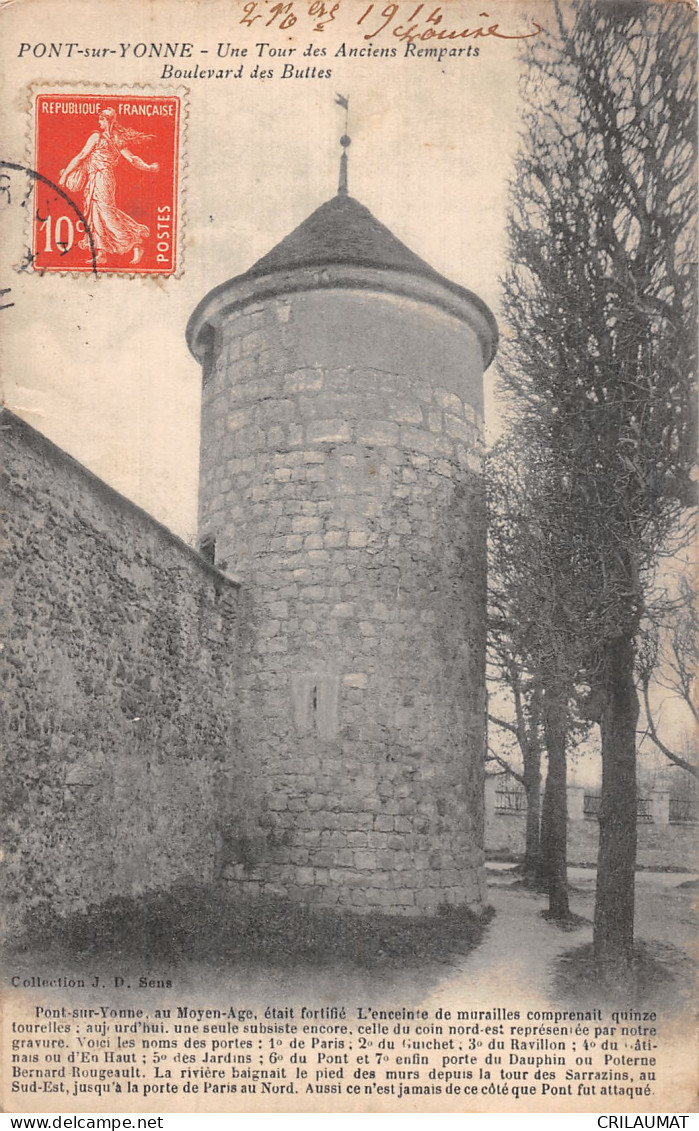 89-PONT SUR YONNE-N°LP5117-F/0091 - Pont Sur Yonne