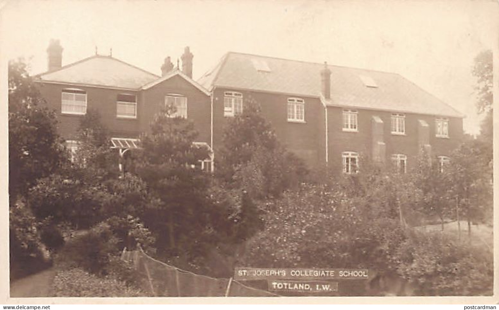 England - TOTLAND I.W. St Joseph's Collegiate School - Sonstige & Ohne Zuordnung