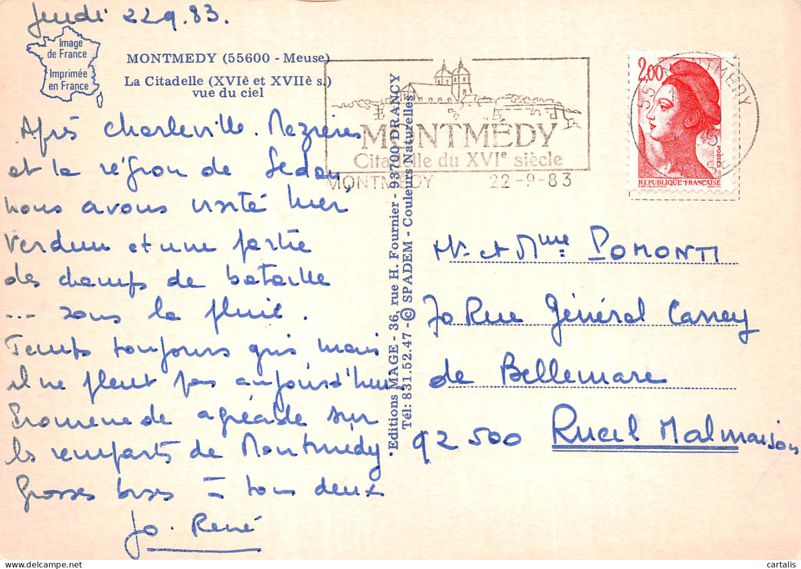 55-MONTMEDY-N°C4107-D/0341 - Montmedy