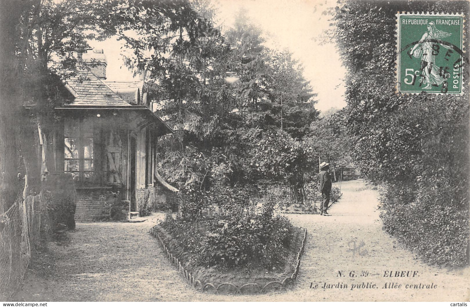 76-ELBEUF-N°C4109-E/0371 - Fontaine Le Dun