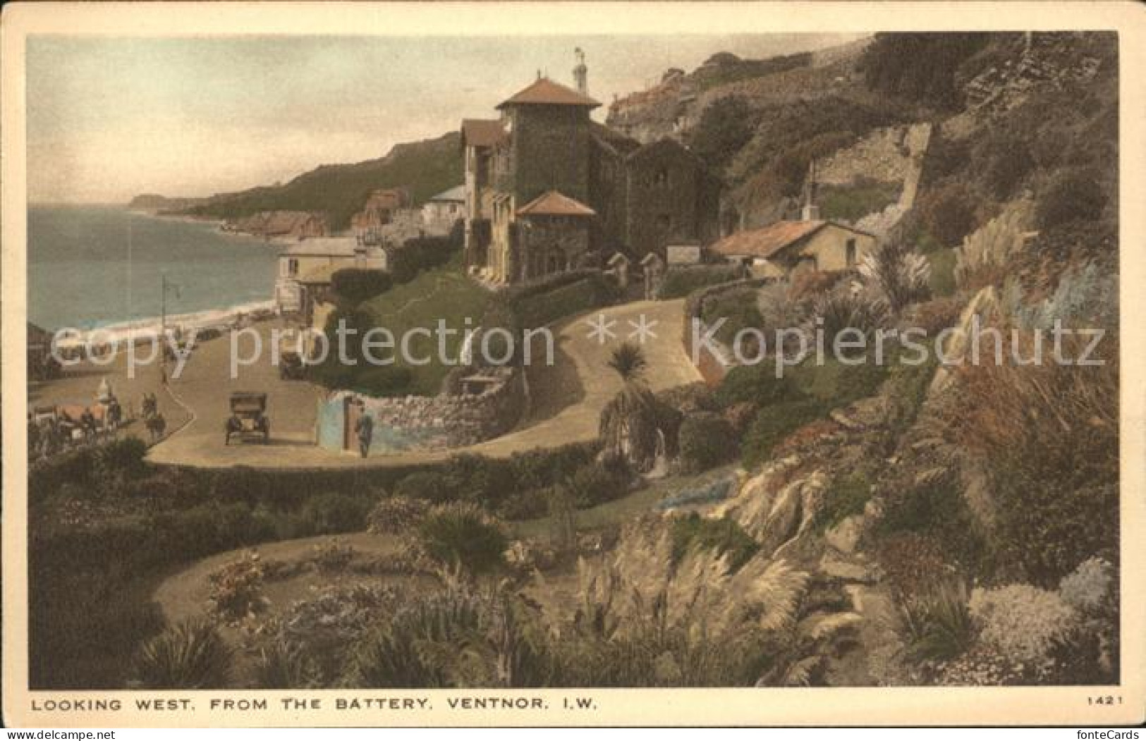 11732593 Ventnor Isle Of Wight Looking West From The Battery Shanklin - Sonstige & Ohne Zuordnung