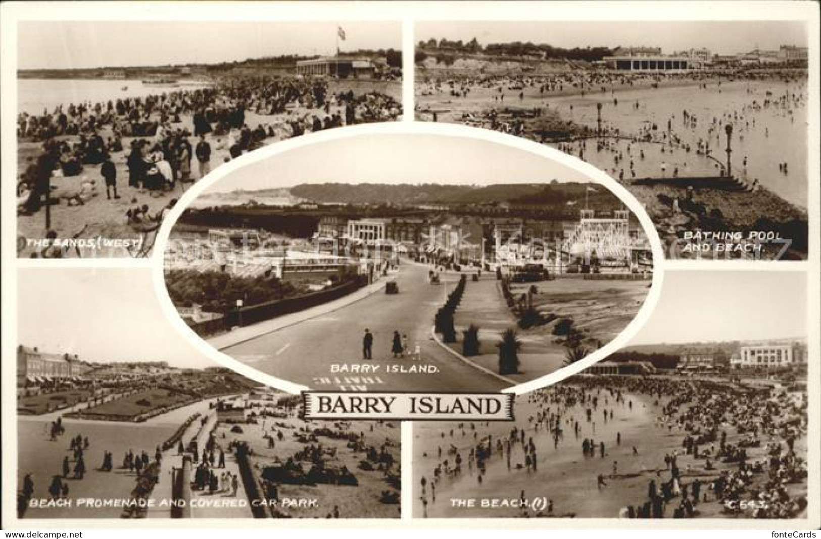 11732574 Barry Barry Island Park Sands Bathing Pool Beach Promenade Valentine's  - Other & Unclassified