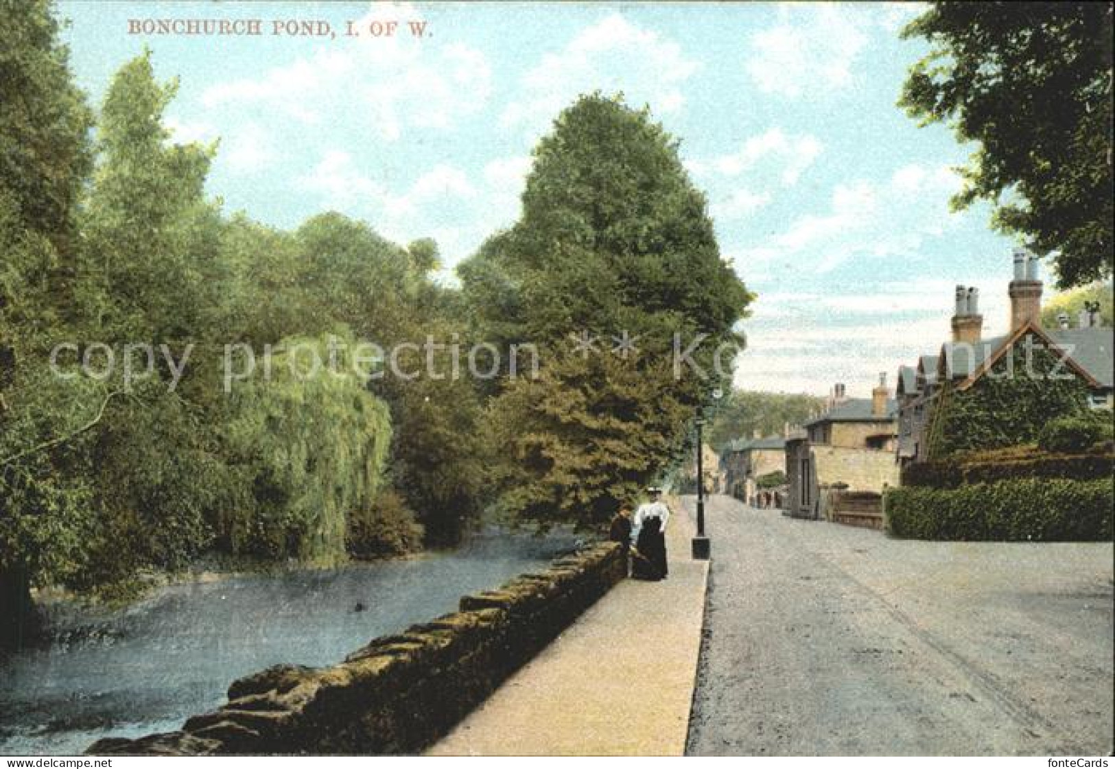11732426 Ventnor Isle Of Wight Village Pond Shanklin - Other & Unclassified