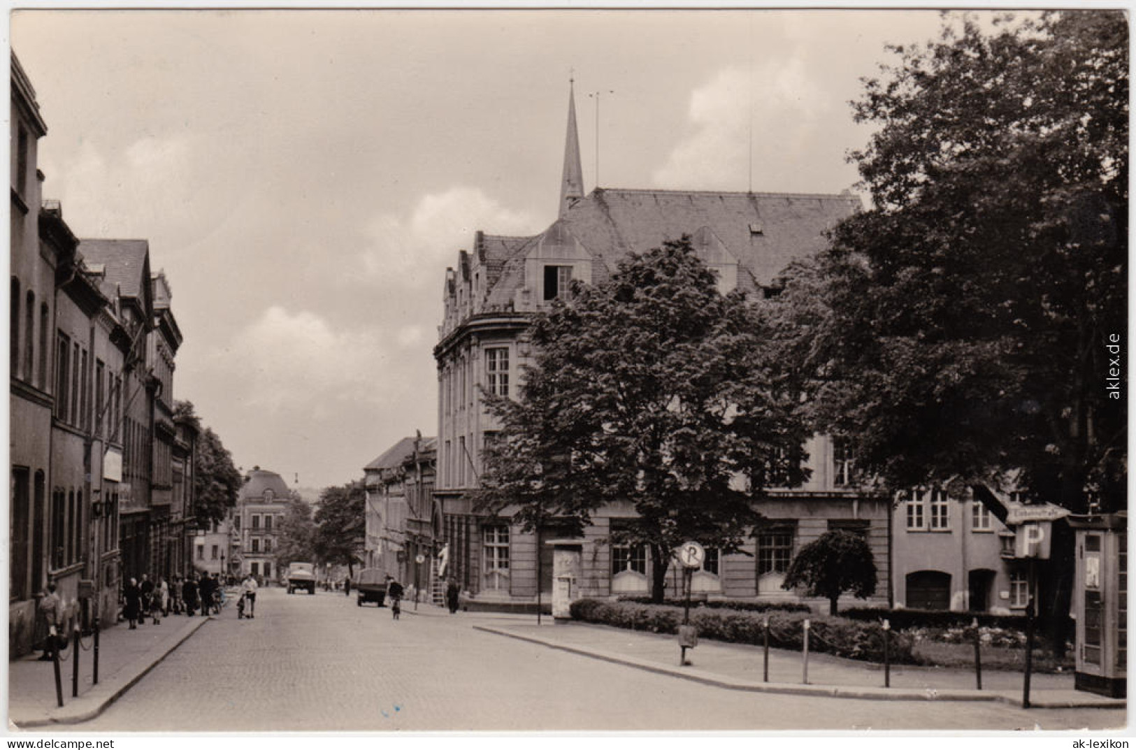 Foto Ansichtskarte  Falkenstein (Vogtland) Hauptstraße 1959 - Falkenstein (Vogtland)