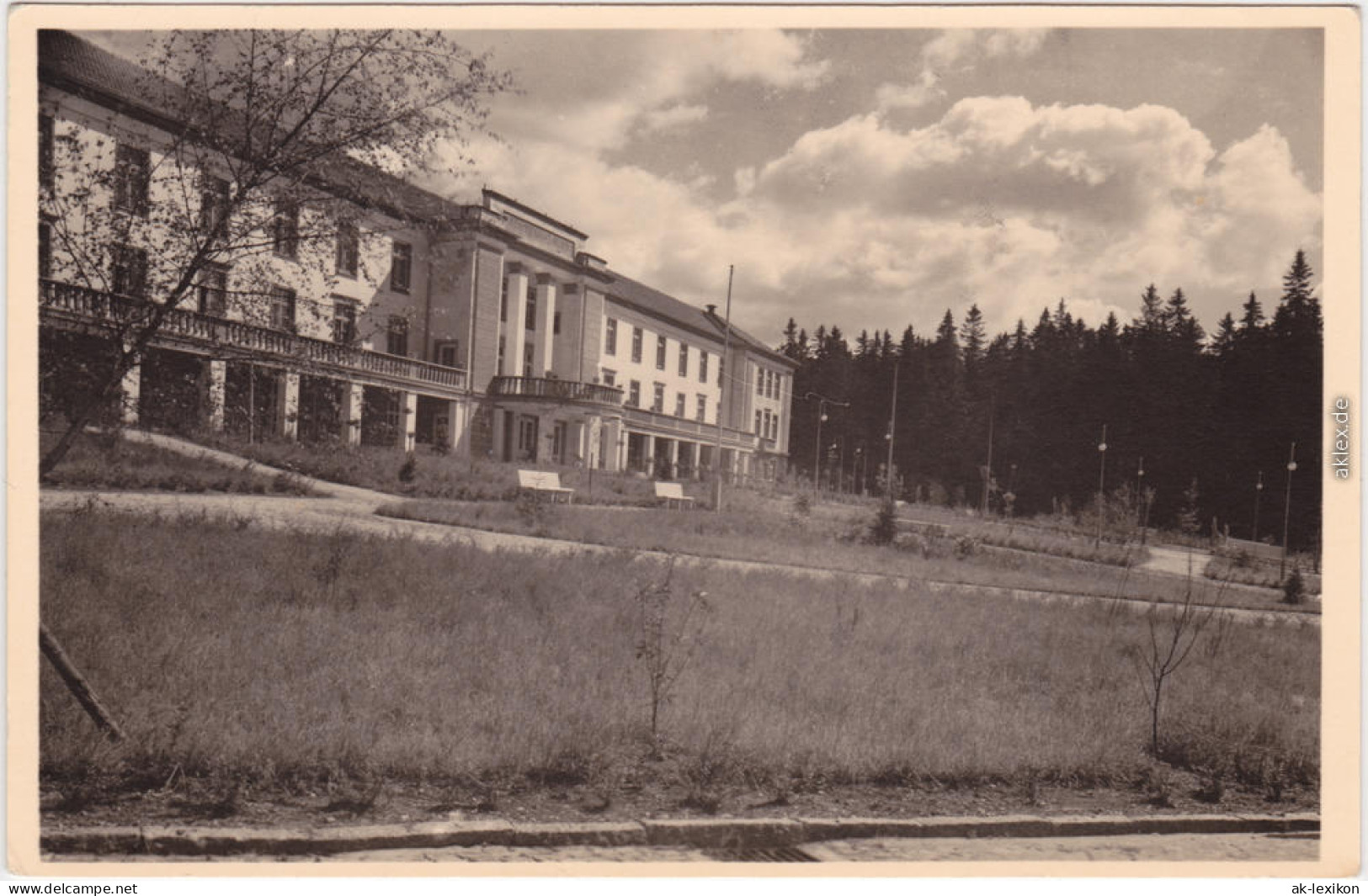 Antonshöhe-Breitenbrunn (Erzgebirge) Kneipp-Sanatorium 1955  - Breitenbrunn