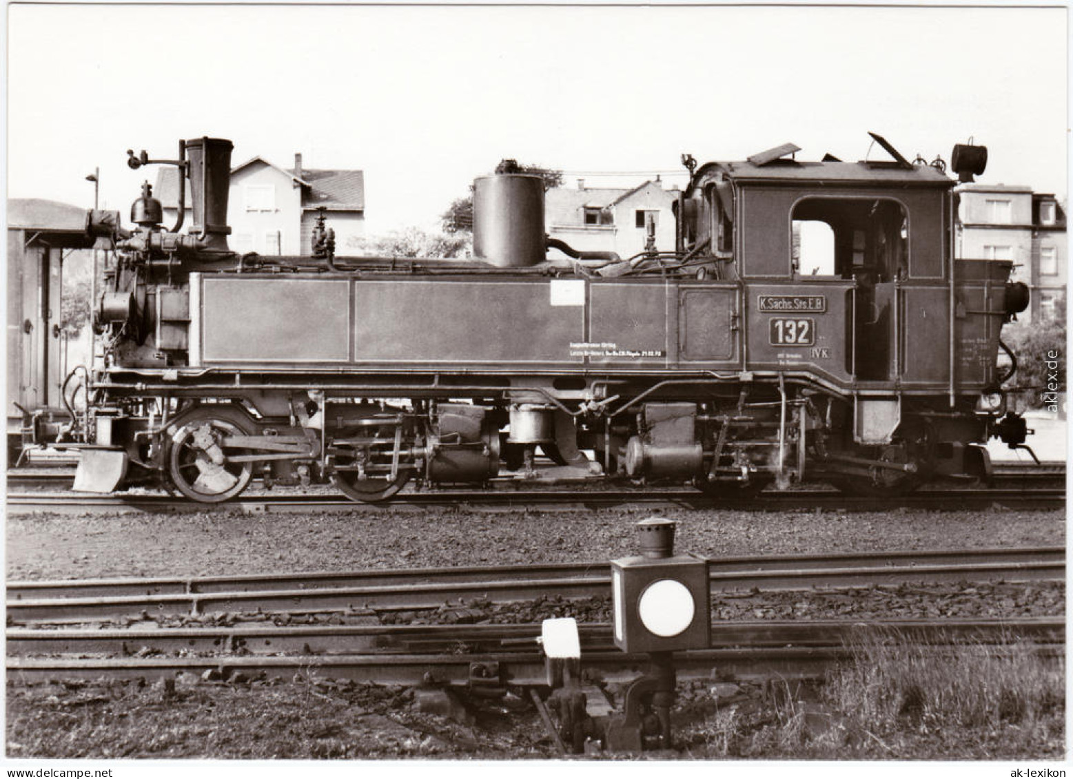 Radebeul Traditionsbahn Radebeul Ost-Radeburg, Lok 99539 In Radebeul-Ost 1983 - Radebeul