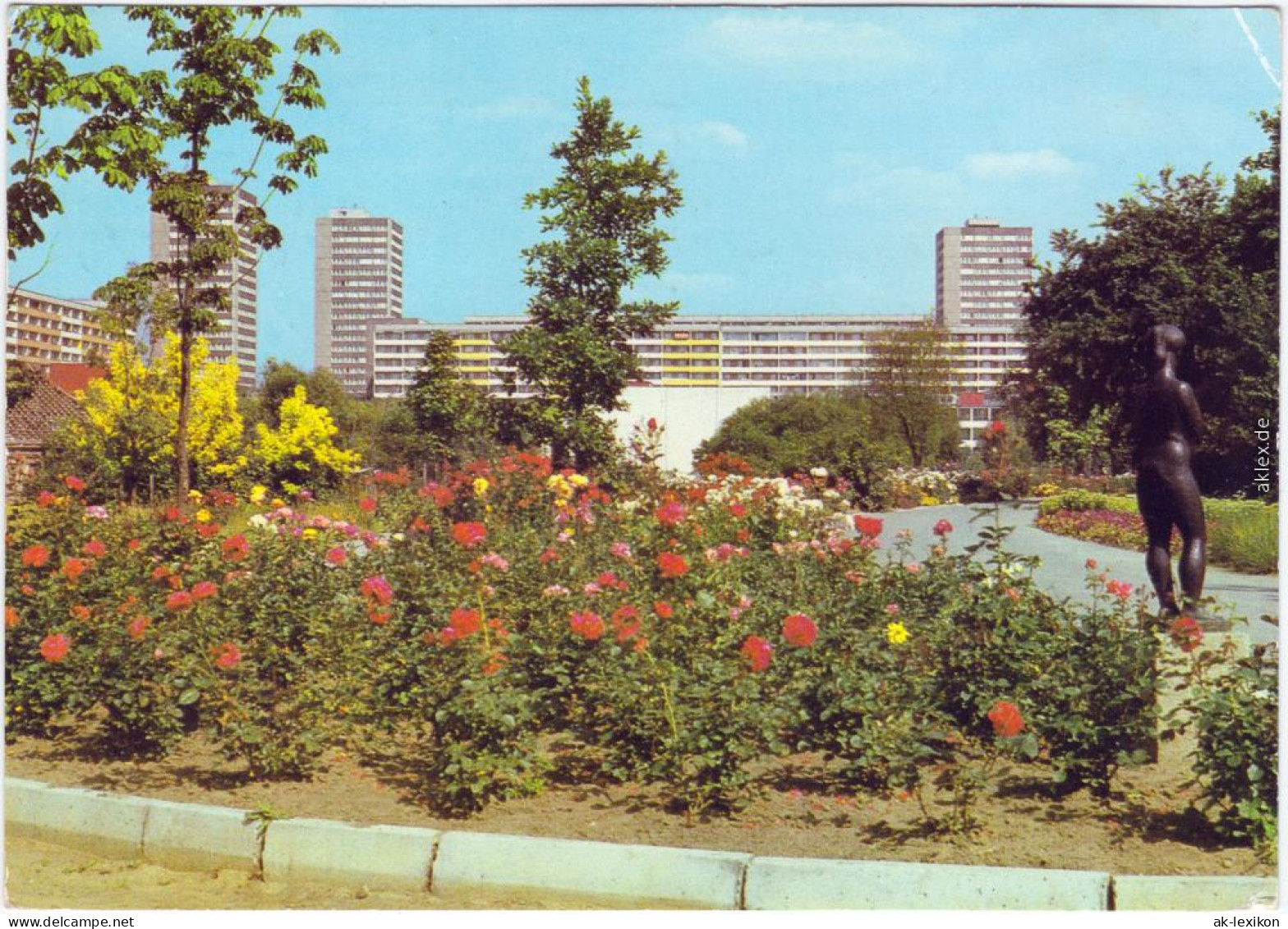 Ansichtskarte Frankfurt (Oder) Botanischer Garten 1983 - Frankfurt A. D. Oder