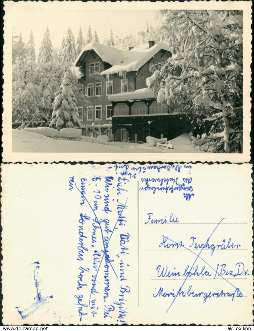 Schellerhau-Altenberg (Erzgebirge) Ferienlager Mit Viel Schnee Im Winter 1970 - Schellerhau