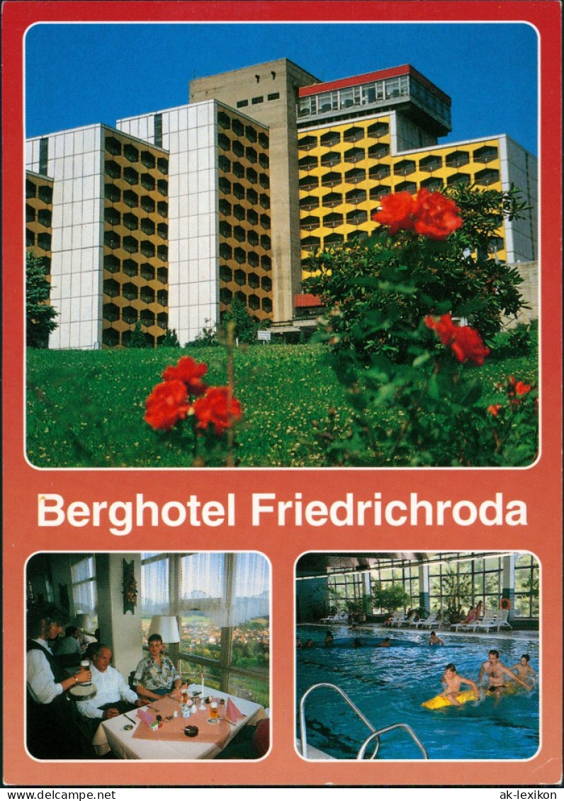 Finsterbergen-Friedrichroda Berghotel Aussichtsrestaurant  1990 - Friedrichroda