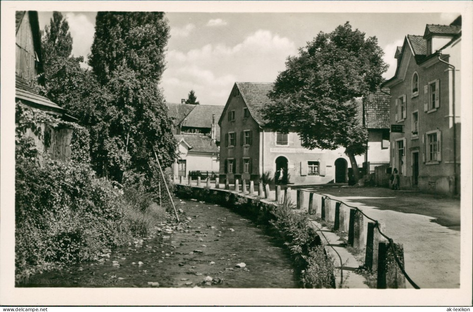 Ansichtskarte Müllheim (Baden) Partie In Der Gerbergasse 1932 - Muellheim