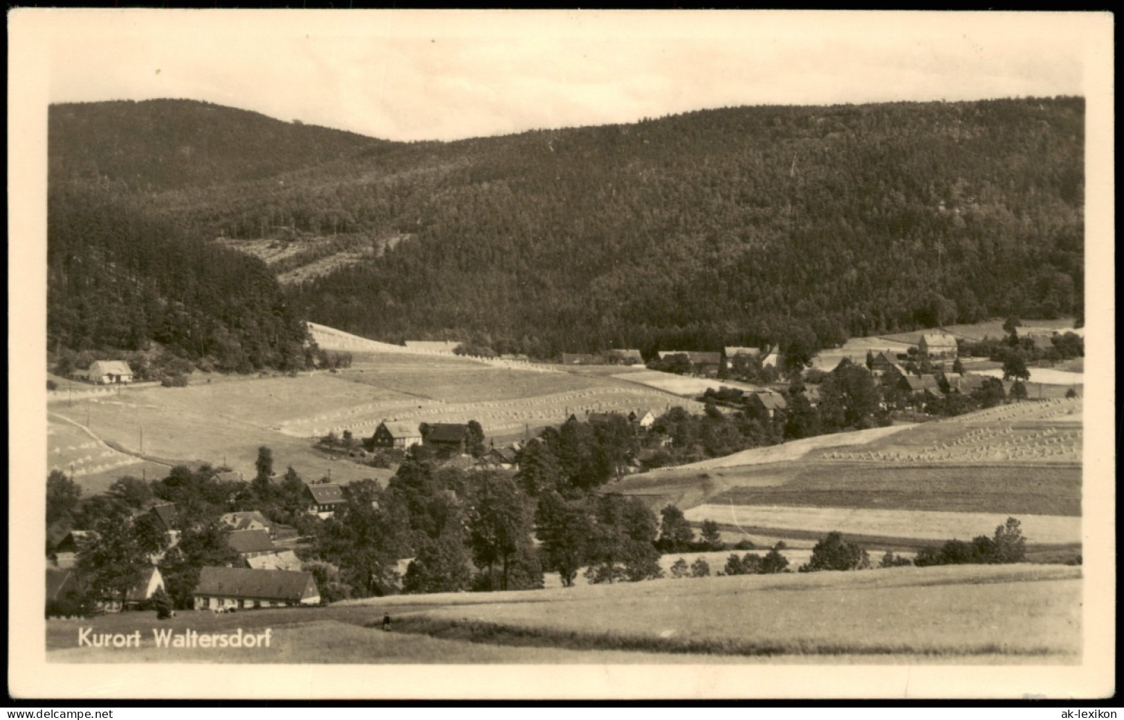 Zittau Zittauer Gebirge Waltersdorf M. Buchberg U. Sonneberg 1970 - Zittau