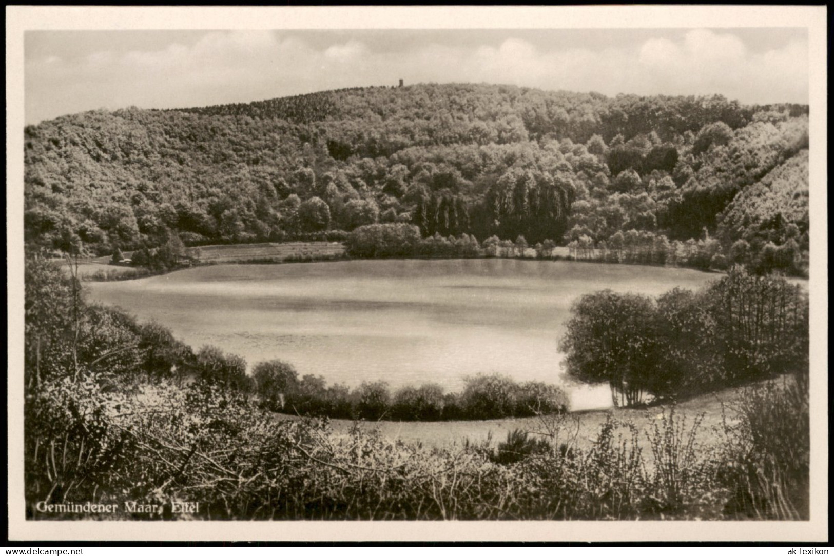 Ansichtskarte Daun Eifel Gemündener Maar, Eifel 1955 - Daun