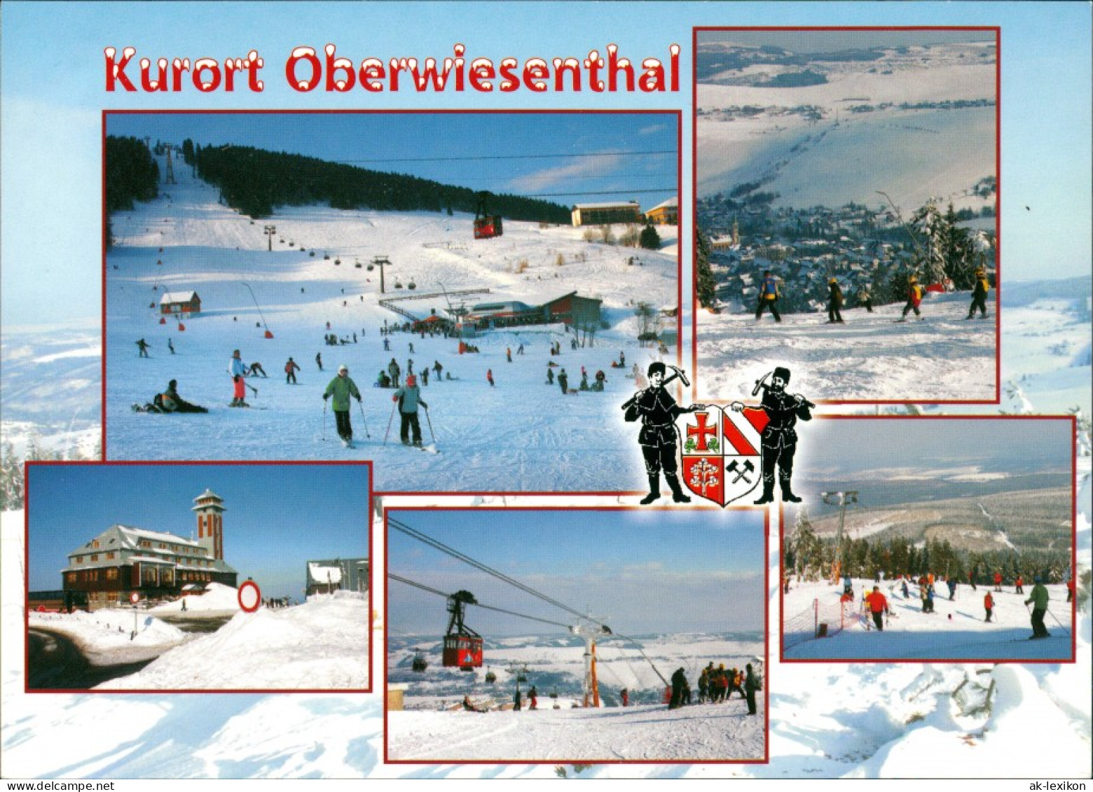 Oberwiesenthal Mehrbild-AK Mit Fichtelberg, Ski-Hang, Fichtelberghaus 2005 - Oberwiesenthal