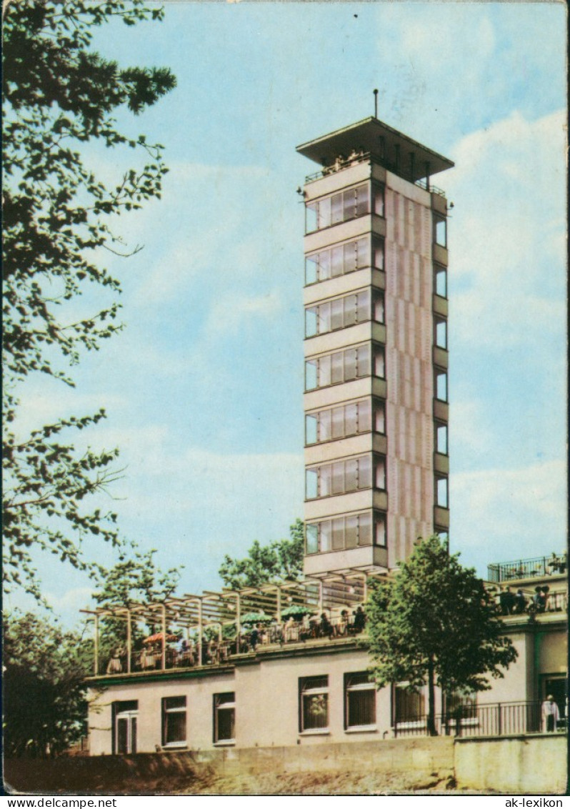 Köpenick-Berlin Müggelturm (Berlin-Ost) DDR Postkarte 1964/1963 - Koepenick