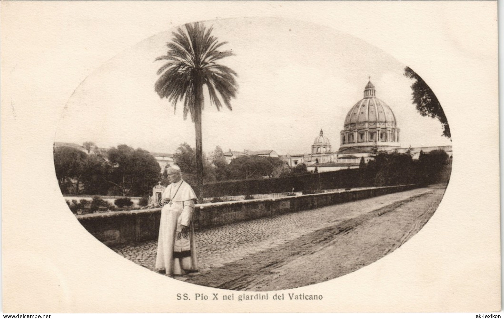 Ansichtskarte  Papst Pio X Nei Giardini Del Vaticano 1920 - Päpste
