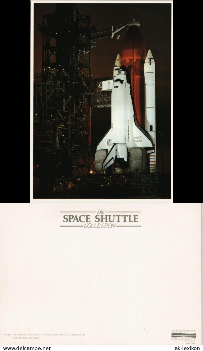 Ansichtskarte  Space Shuttle ORBITER DISCOVERY Raumfahrt USA 1990 - Espace