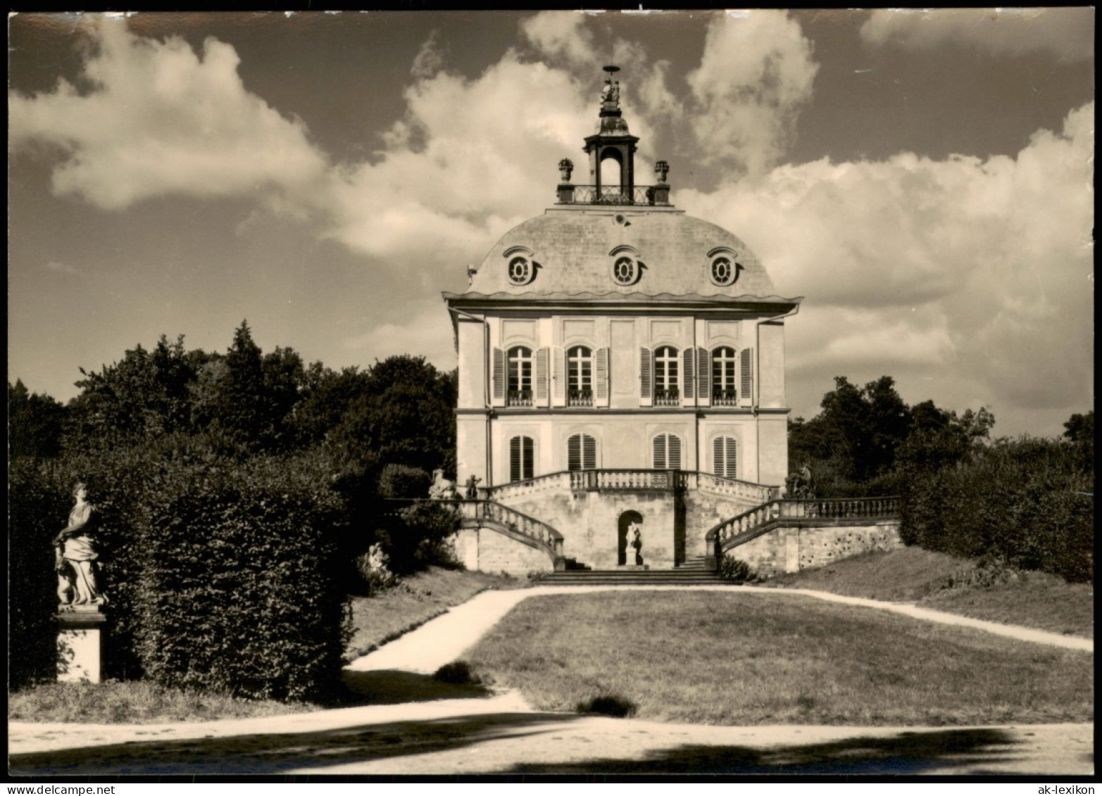 Ansichtskarte Moritzburg Partie Am Fasanenschlößchen DDR AK 1963 - Moritzburg