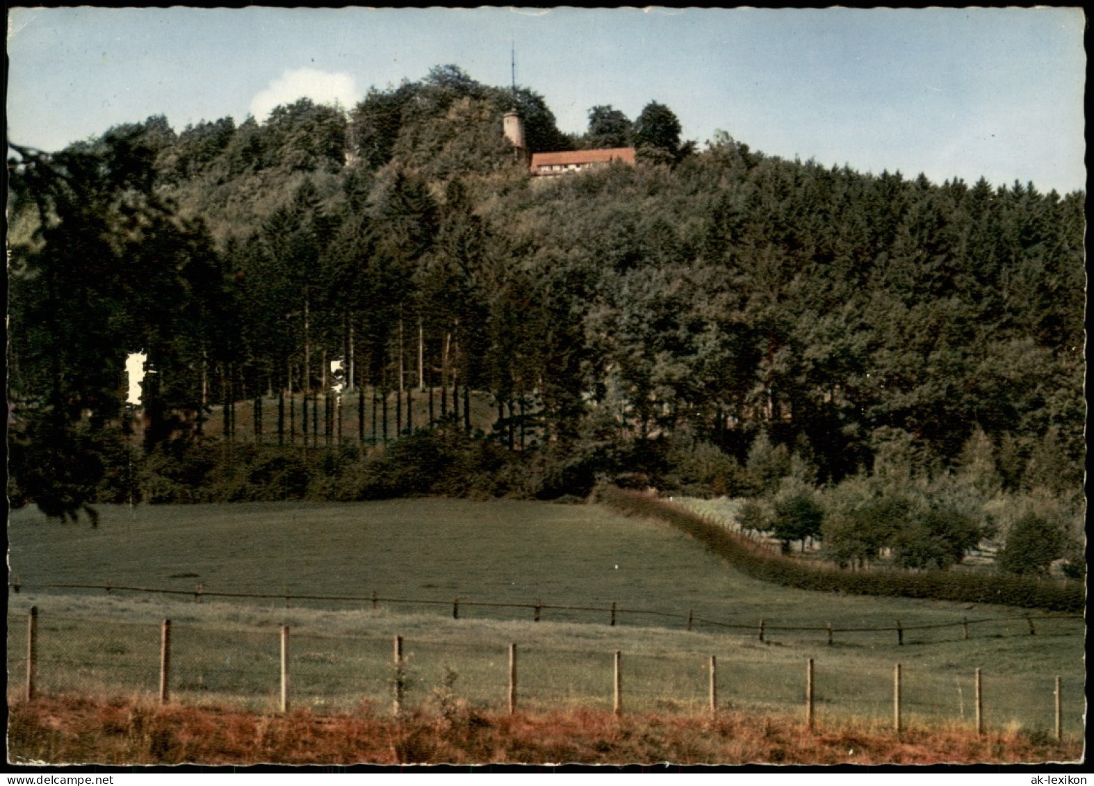 Ansichtskarte Bad Driburg Iburg Mit Sachsenklause 1969 - Bad Driburg