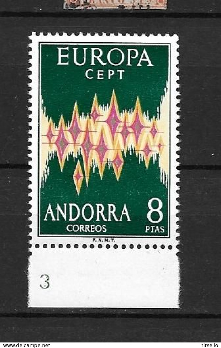 LOTE 2164 ///  (C035) ANDORRA  YVERT Nº: 72 **MNH   CATALG/COTE: 32€  ¡¡¡ OFERTA - LIQUIDATION - JE LIQUIDE !!! - Unused Stamps