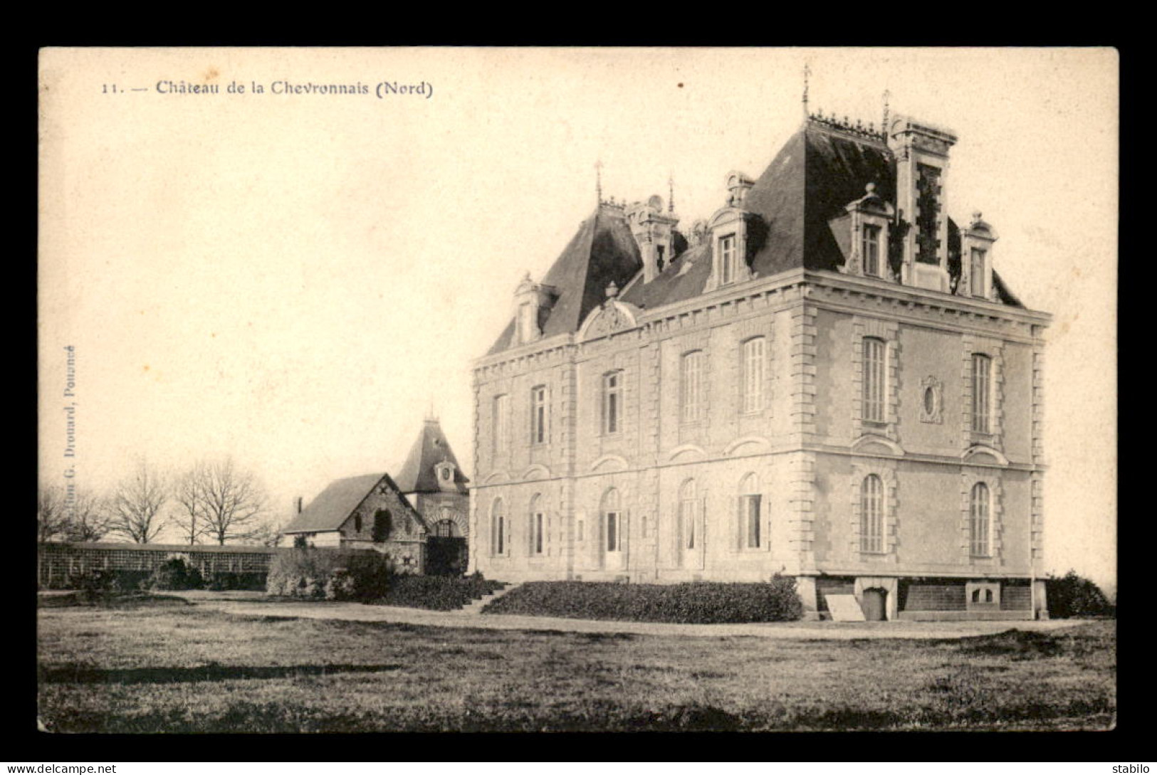 53 - ST-AIGNAN-SUR-ROE - CHATEAU DE LA CHEVRONNAIS - Saint Aignan Sur Roe