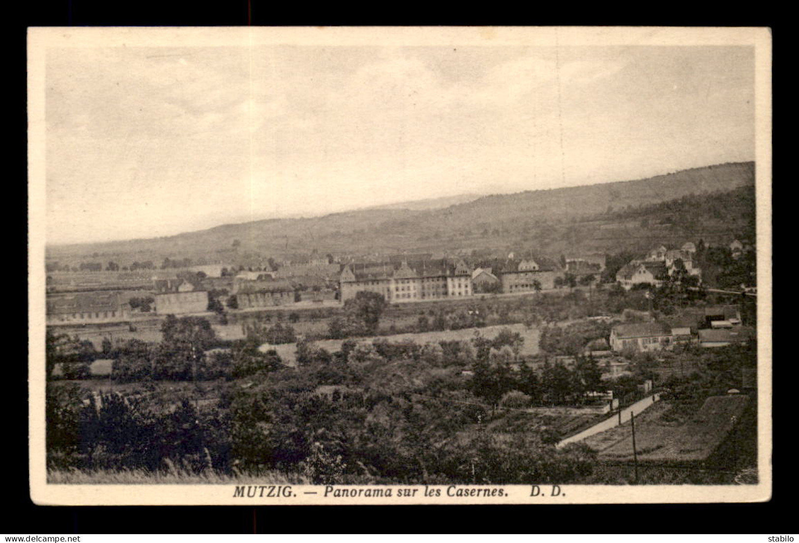 67 - MUTZIG - PANORAMA SUR LES CASERNES - Mutzig