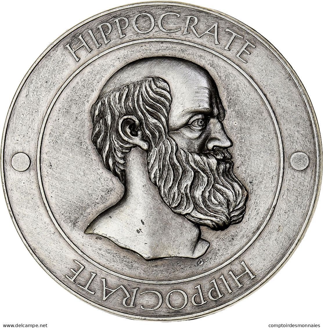 France, Médaille, Laboratoires Du Docteur Bouchara, Silvered Metal, TTB+ - Autres & Non Classés