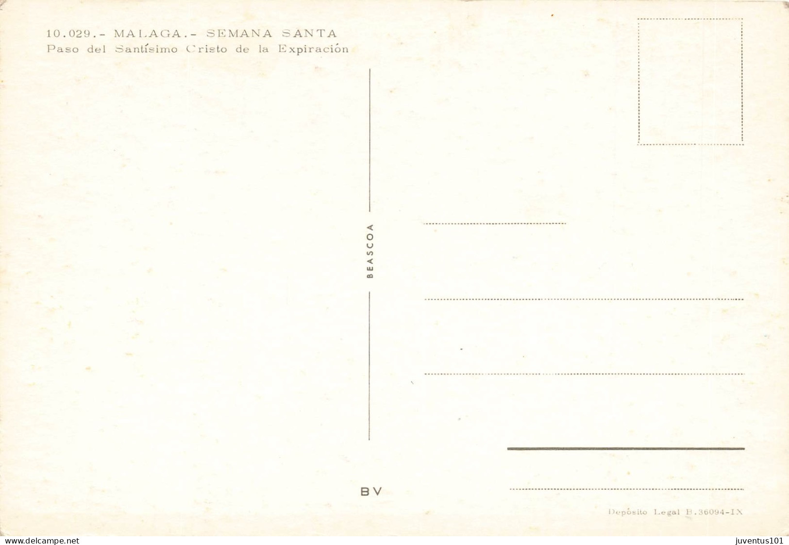 CPSM Malaga-Semana Santa-Paseo Del Santisimo-RARE    L2894 - Málaga