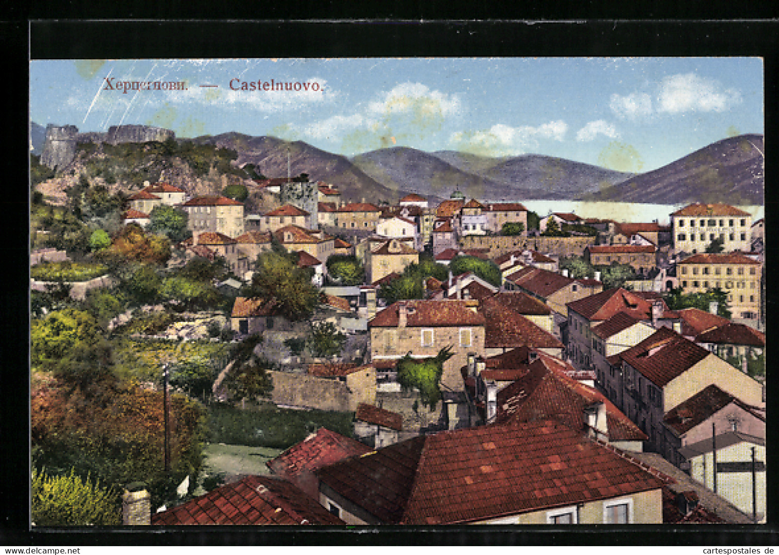 AK Castelnuovo, Teilansicht Der Stadt  - Montenegro
