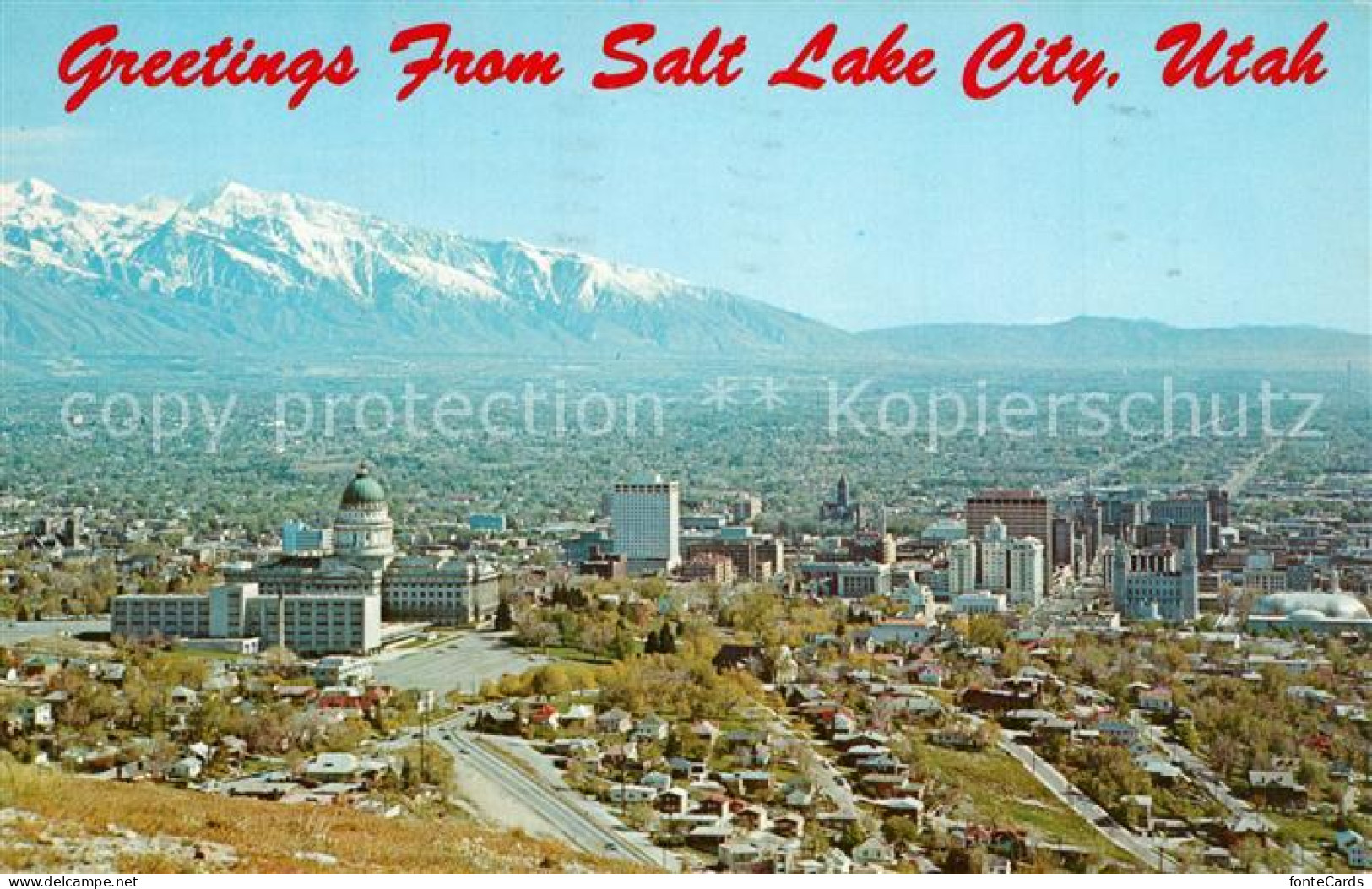 73295371 Salt_Lake_City Fliegeraufnahme State Capitol Building - Sonstige & Ohne Zuordnung