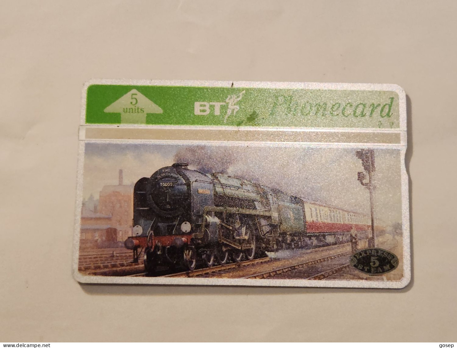 United Kingdom-(BTG-489)-Express Steam Collection-(5) L-(414)(505C74729)(tirage-1.000)-price Cataloge-10.00£-mint - BT Emissioni Generali