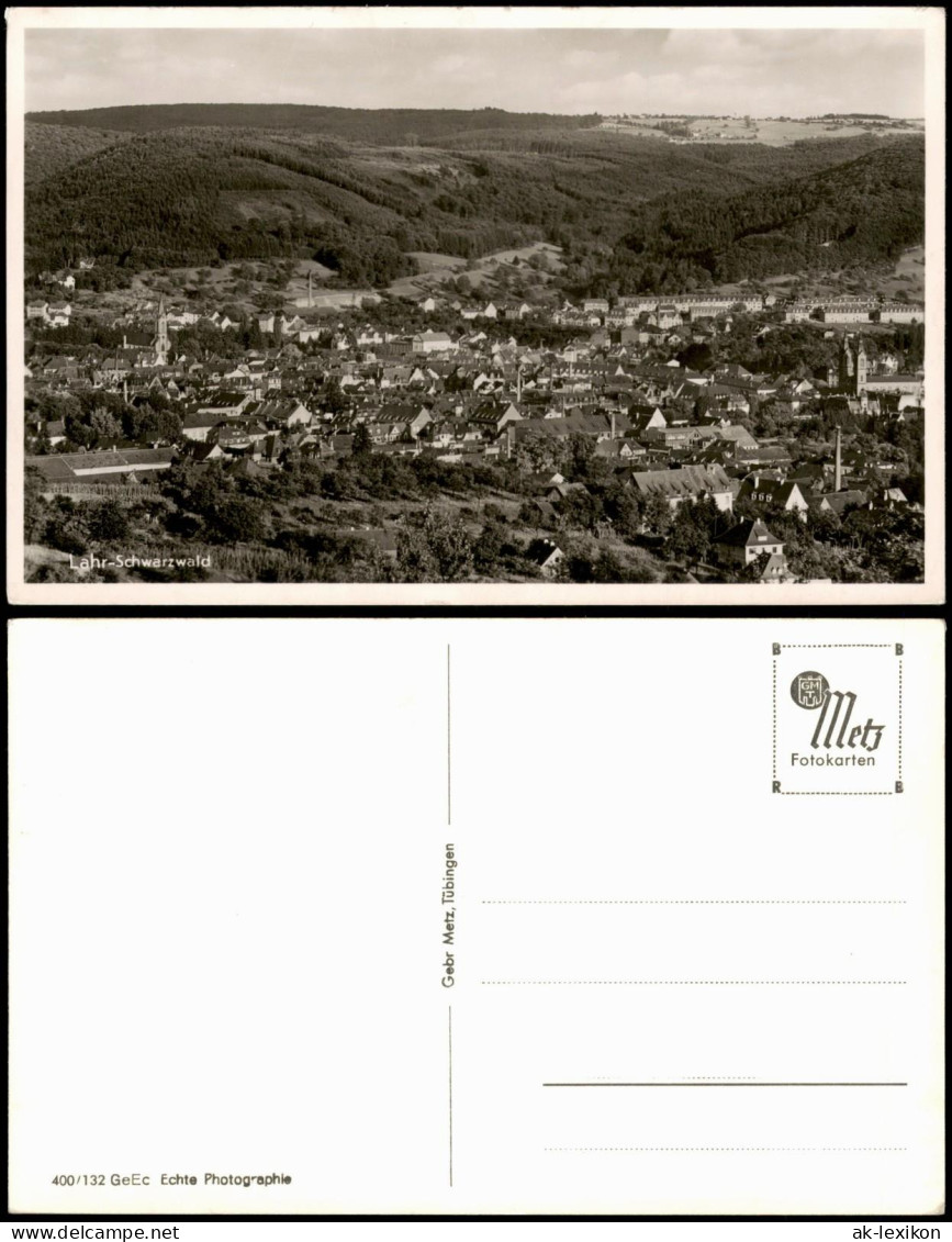 Ansichtskarte Lahr (Schwarzwald) Panorama-Ansicht 1963 - Lahr