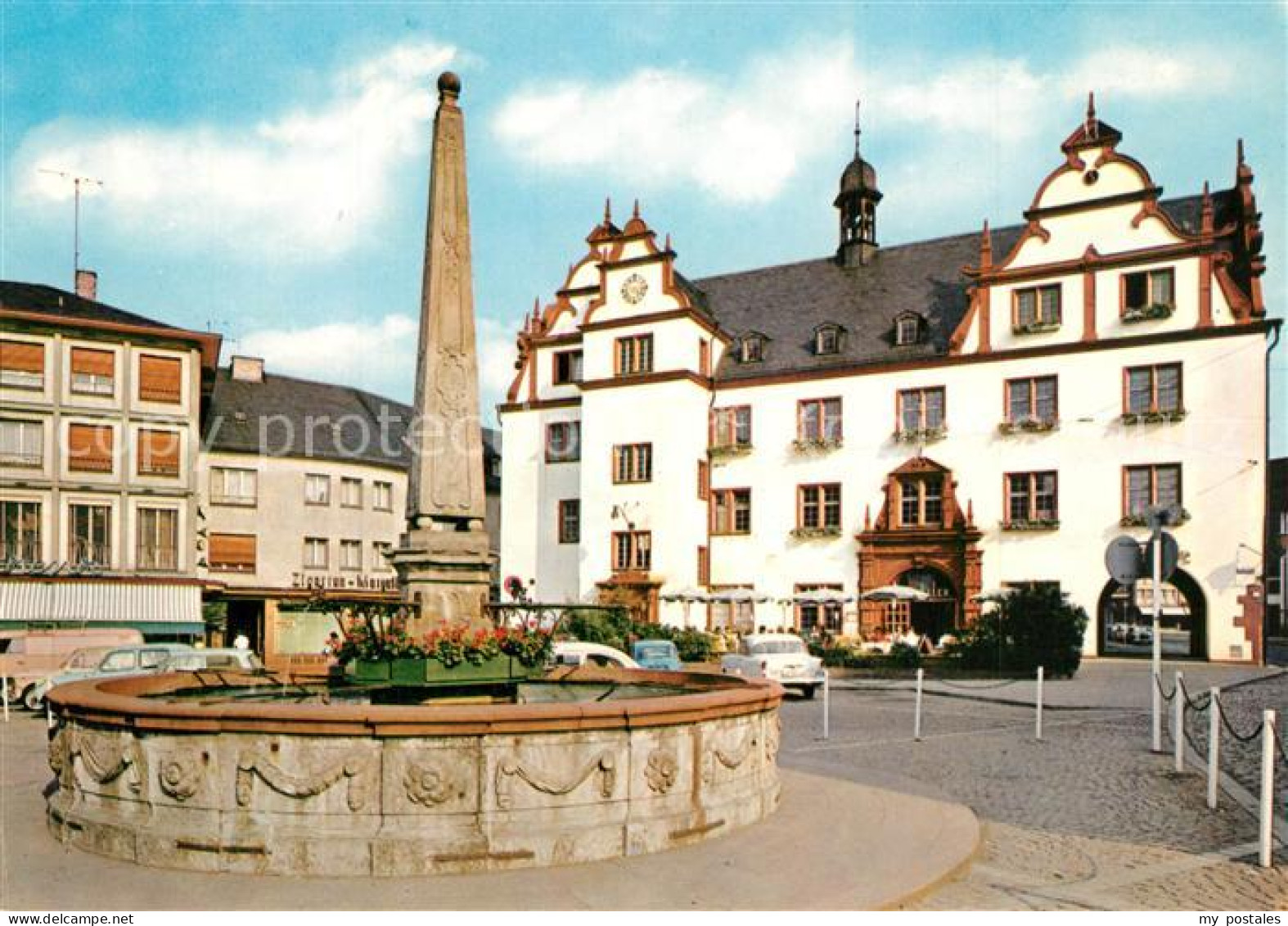 73357592 Darmstadt Rathaus Marktbrunnen Tor Zu Odenwald Und Bergstrasse Darmstad - Darmstadt