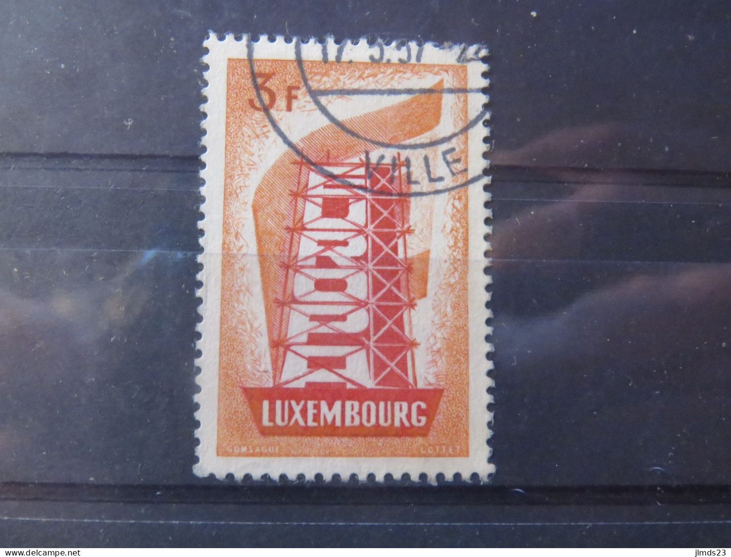 LUXEMBOURG, N° 515 OBLITERE, COTATION : 70 € - Usados