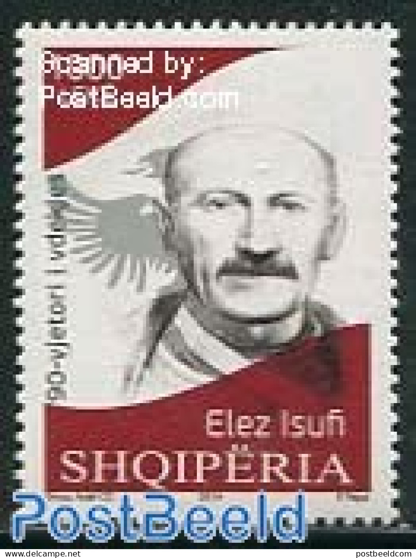 Albania 2014 Elez Isufi 1v, Mint NH - Albanie