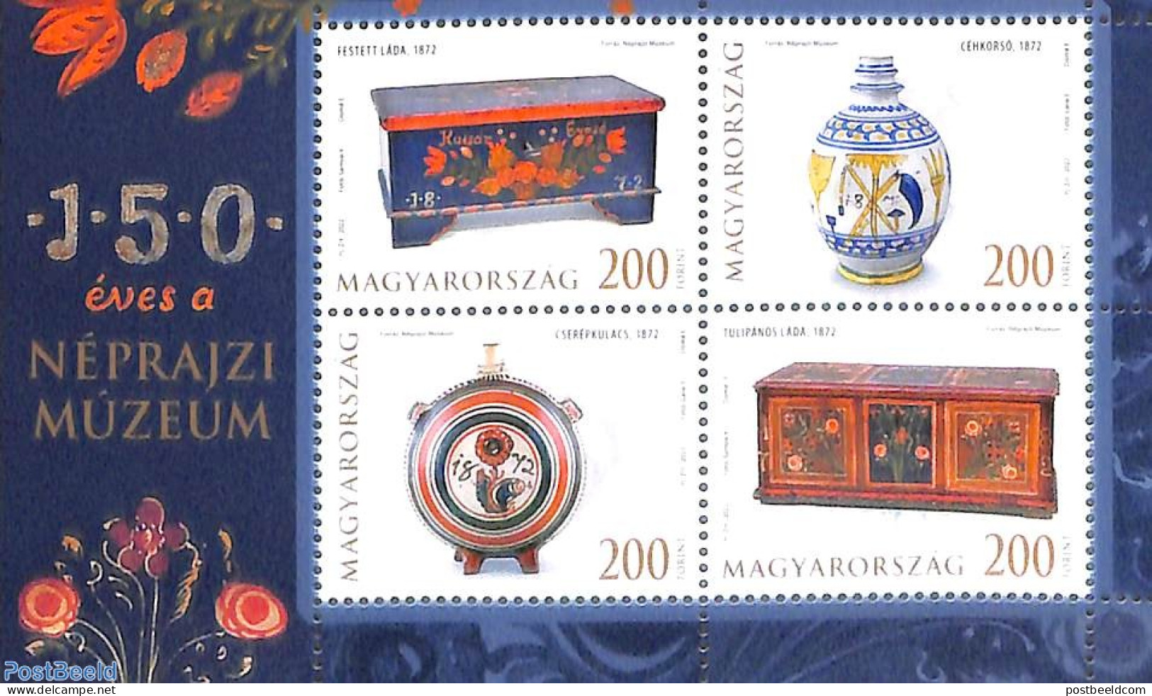 Hungary 2022 Neprajzi Museum S/s, Mint NH, Art - Art & Antique Objects - Museums - Neufs