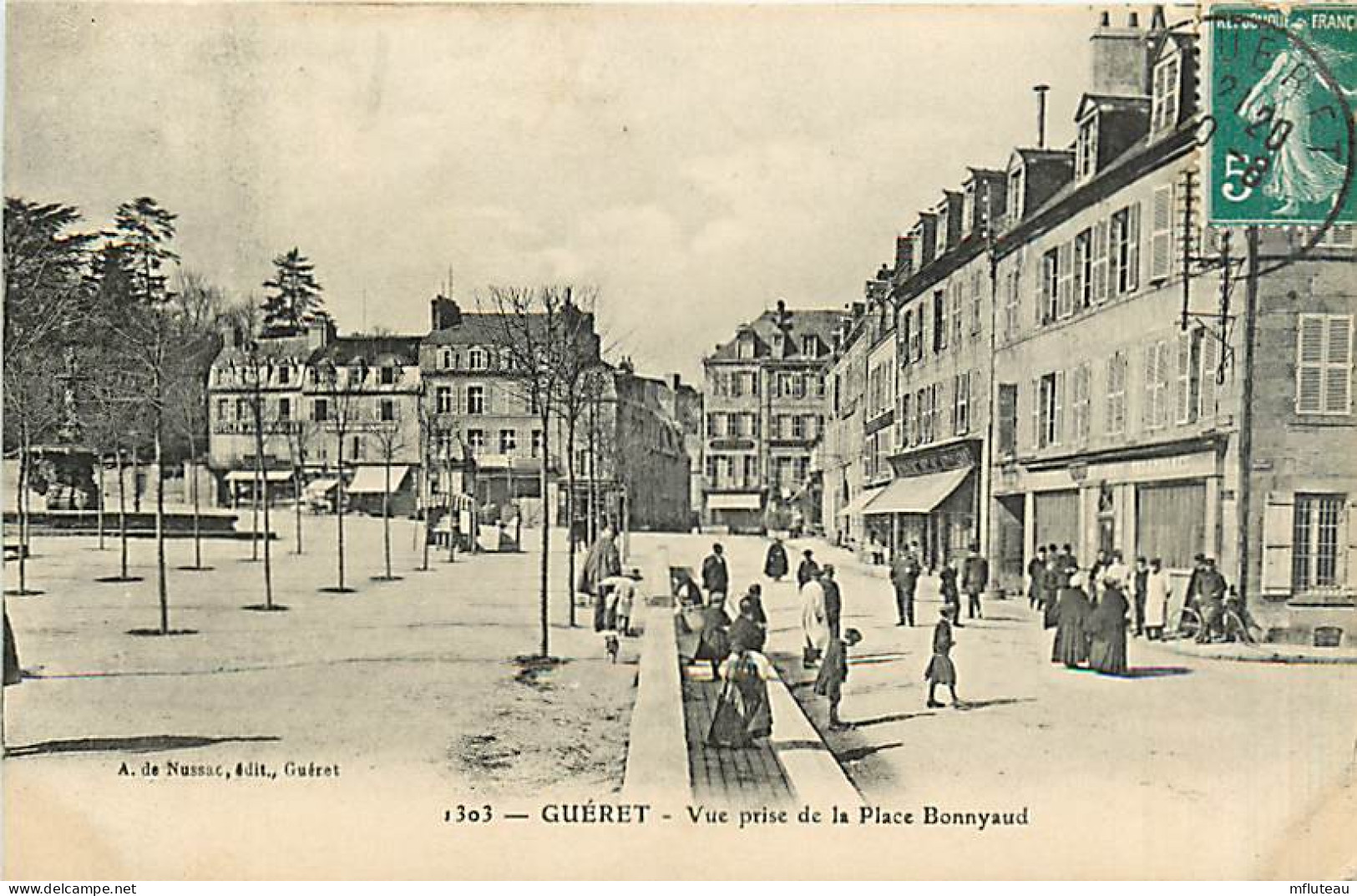 23* GUERET Place Bonnyaud  MA100,0839 - Guéret