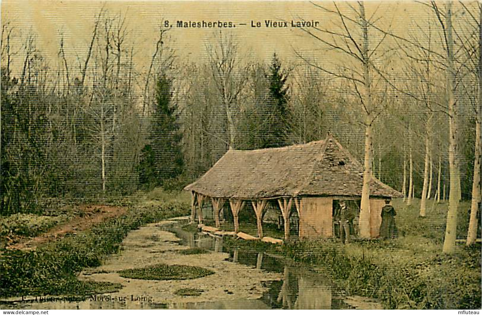 45* MALESHERBES  Vieux Lavoir     MA101,1342 - Malesherbes