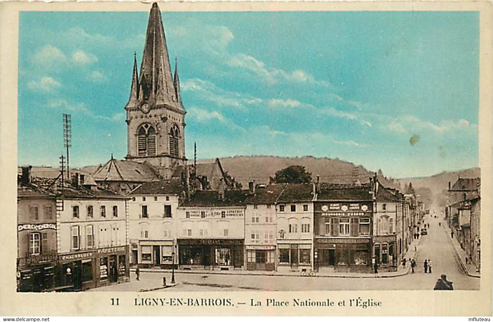 55* LIGNY EN BARROIS   Place Nationale        MA102,0796 - Ligny En Barrois