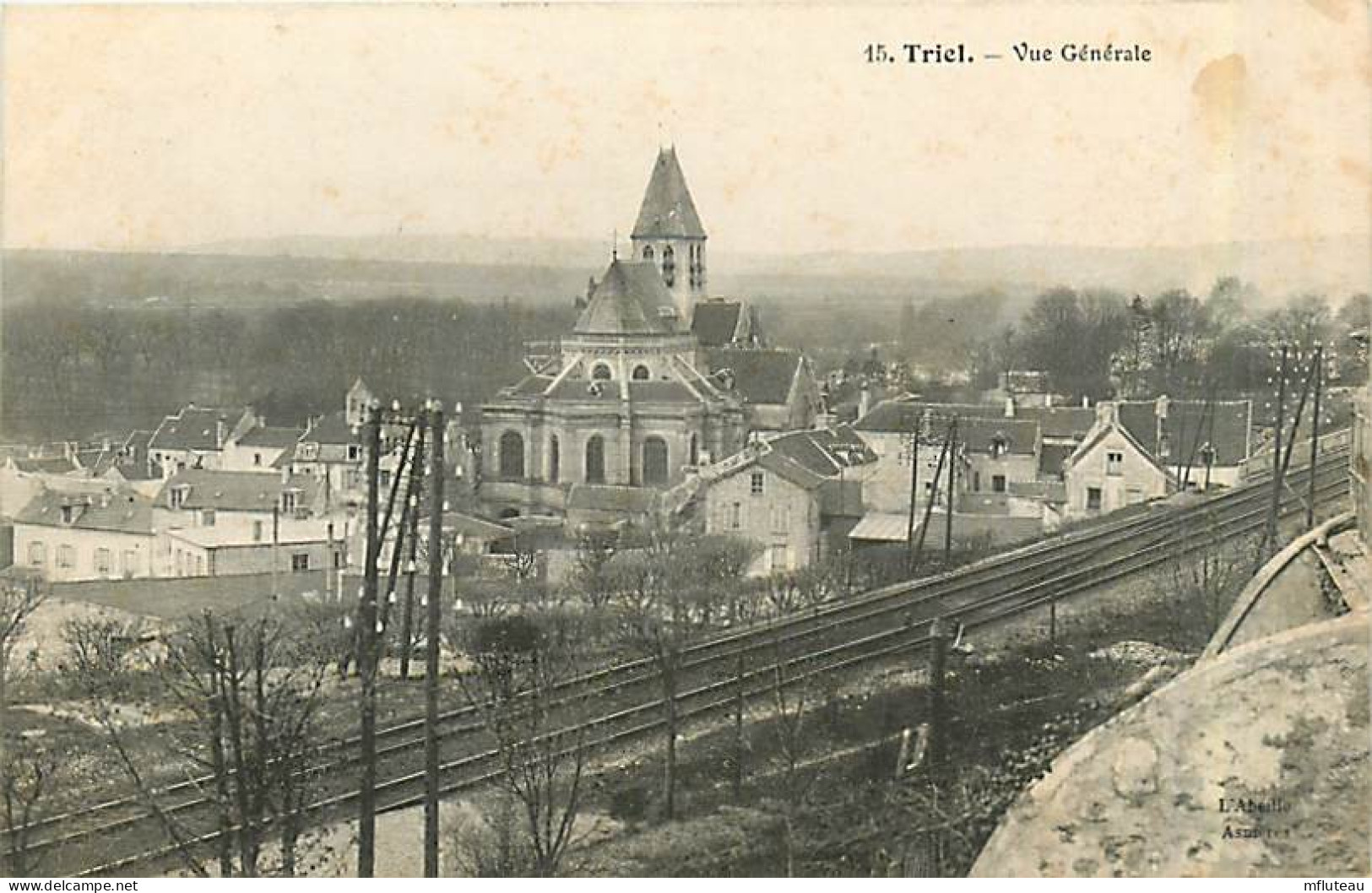 78* TRIEL  Voie Ferree  MA104,0846 - Triel Sur Seine