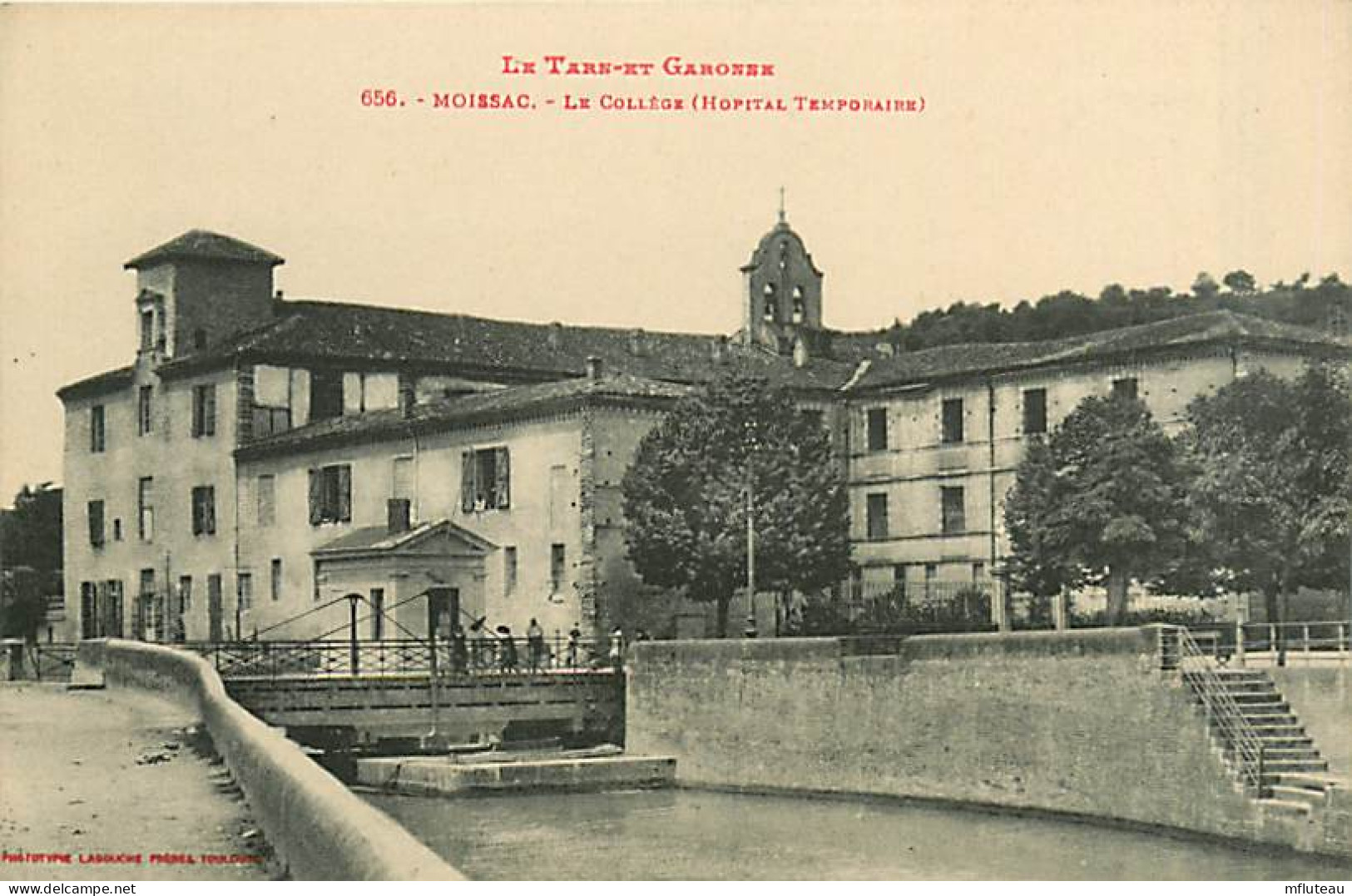 82* MOISSAC  College  Hopital Temporaire      MA107,0207 - Moissac